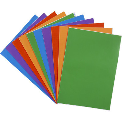 Обкладинки для книг Kite Плівка самоклеюча 50x36 см, 10 штук, асорті кольорів (K20-308)