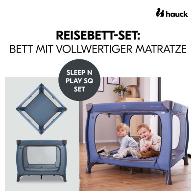 Дитячий манеж Hauck Sleep N Play SQ Dark Blue (60672-8)