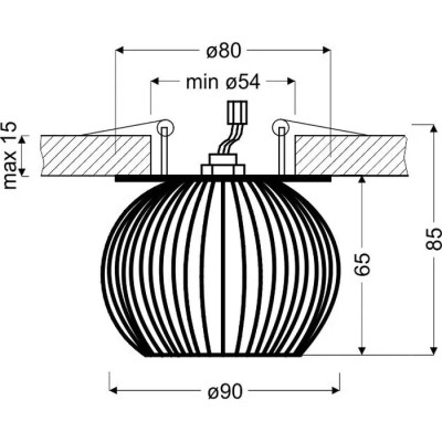 Світильник точковий Candellux 2284170 SK-93 (2284170)