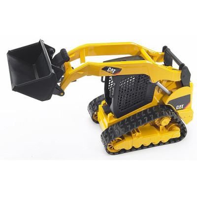 Спецтехніка Bruder Міні-навантажувач Cat гусеничний з ковшем (02136)