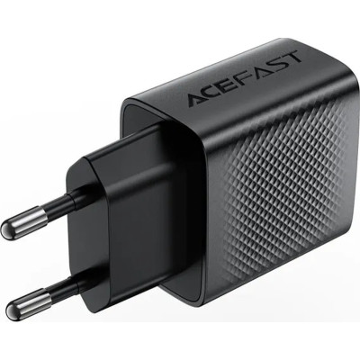 Зарядний пристрій Acefast USB-A 20W + Type-C cable A90 Fast Charger Black (6974316280064)
