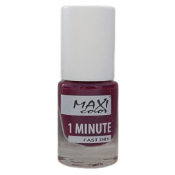 Лак для нігтів Maxi Color 1 Minute Fast Dry 041 (4823082004508)