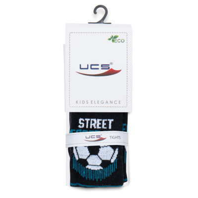 Колготки дитячі UCS Socks FOOTBALL (M0C0301-2095-1B-black)