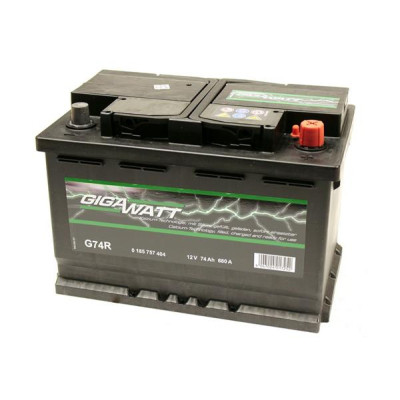 Акумулятор автомобільний GigaWatt 74А (0185757404)