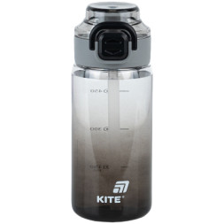 Поїльник-непроливайка Kite 600 мл, чорна (K25-1212-1)