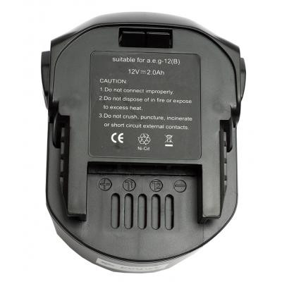 Акумулятор до електроінструменту PowerPlant для AEG GD-AEG-12(B) 12V 2Ah NICD (B1214G) (DV00PT0024)