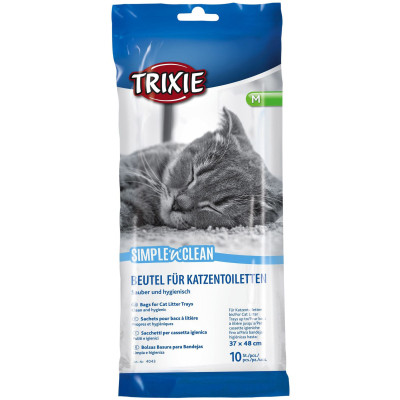 Пакети для котячого туалету Trixie Simple&#039;n&#039;Clean 37x48 см 10 шт (4011905040431)