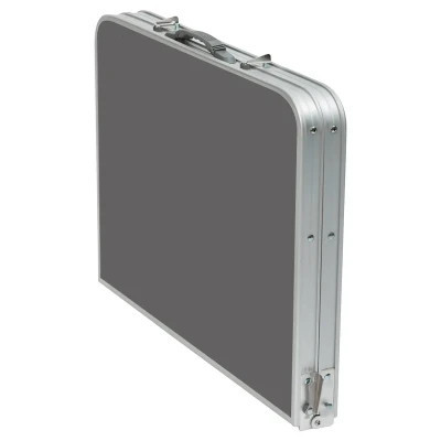 Туристичний стіл Bo-Camp Case Model 90 x 60 см Сірий (1404393) (DAS301469)