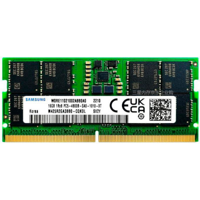 Модуль пам&#039;яті для ноутбука SoDIMM DDR5 32GB 4800 MHz Samsung (M425R4GA3BB0-CQKOL)