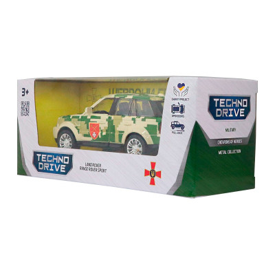 Машина Battat серії Шеврони Героїв - Land Rover Range Rover Sport - ОК Захід (250399UM)