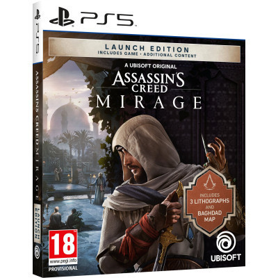 Гра Sony Assassin&#039;s Creed Mirage Launch Edition, BD диск (3307216258186)