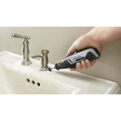 Гравер Dremel 7760-15 3.6V, 2Ah, 8000-25000об/хв, 15 насадок, 195см (F.013.776.0JA)