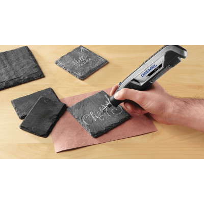 Гравер Dremel 7760-15 3.6V, 2Ah, 8000-25000об/хв, 15 насадок, 195см (F.013.776.0JA)