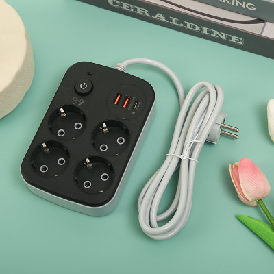 Мережевий фільтр живлення XoKo XK-SP-4-2-1-BK