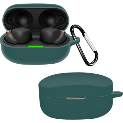 Чохол для навушників BeCover Silicon для Sony WF-1000XM4 Deep Green (707191)
