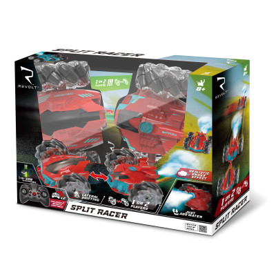 Радіокерована іграшка Revolt Split Racer, червона (TG1012 RED)
