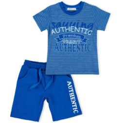 Футболка дитяча Breeze з шортами &quot;AUTHENTIC&quot; (10583-116B-blue)