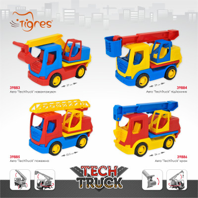 Спецтехніка Tigres Авто &quot;TechTruck&quot; підйомник (39884)