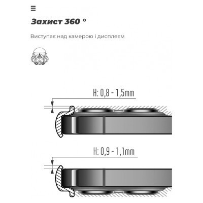 Чохол до мобільного телефона Armorstandart ICON Case Google Pixel 8 Pro Black (ARM73030)