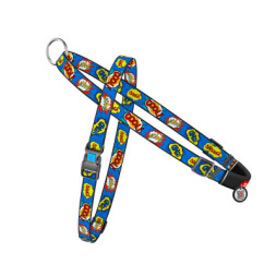 Шлея для собак WAUDOG Nylon з QR-паспортом &quot;ВАУ&quot; M (5411)