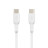 Дата кабель USB-С - USB-С, PVC, 1m, white Belkin (CAB003BT1MWH)
