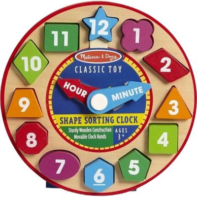 Розвиваюча іграшка Melissa&amp;Doug Годинник-сортер (MD18593)
