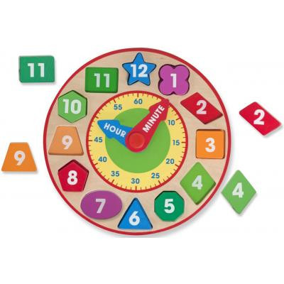 Розвиваюча іграшка Melissa&amp;Doug Годинник-сортер (MD18593)