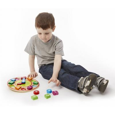 Розвиваюча іграшка Melissa&amp;Doug Годинник-сортер (MD18593)