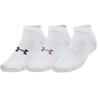 Шкарпетки Under Armour 1382958-100 Essential Low Cut 3 пари білий LG (196885590931)