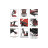 Офісне крісло GT Racer X-802 Black (X-802 Black (W-21 B-41))