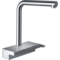 Змішувач Hansgrohe Aquno Select M81 , 21 см, хром (73836000)