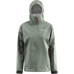 Куртка Salewa Puez Aqua 4 PTX 2.5L Wms 28616 5130 - 48/42 - сіро-зелений (013.012.1079)