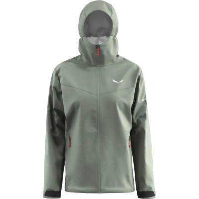 Куртка Salewa Puez Aqua 4 PTX 2.5L Wms 28616 5130 - 48/42 - сіро-зелений (013.012.1079)
