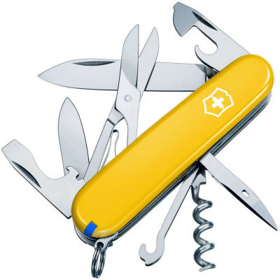 Ніж Victorinox Climber Ukraine Жовто-синій (1.3703.8.2)