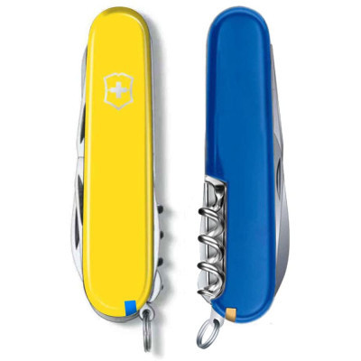 Ніж Victorinox Climber Ukraine Жовто-синій (1.3703.8.2)