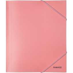 Папка на резинках Axent A5 410 мкм Pastelini pink (1514-10-A)