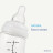 Пляшечка для годування Difrax S-bottle Natural із силіконовою соскою, 170 мл (705 Blossom)