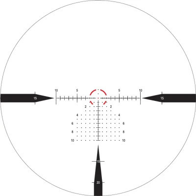 Оптичний приціл Nightforce NX8 1-8x24 F1 0.2Mil сітка FC-DMX з підсвічуванням (C654)