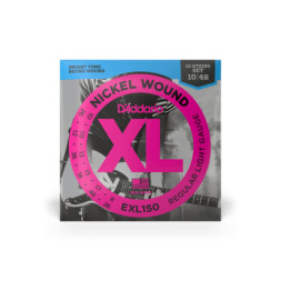 Струни для гітари D'Addario XL Nickel Wound Regular Light 12-String (10-46) (EXL150)