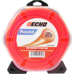 Жилка косильна ECHO d-2,4мм 45м кругла (С6000020/305095054)