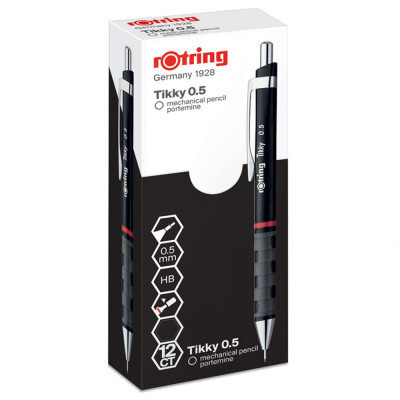 Олівець механічний Rotring Drawing TIKKY Black PCL 0,5 (R1904700)