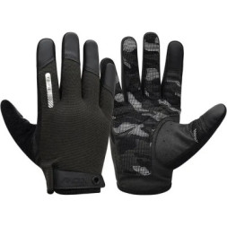 Рукавички для фітнесу RDX T2 Touch Screen Friendly Full Fingerf Black M (WGA-T2FB-M)