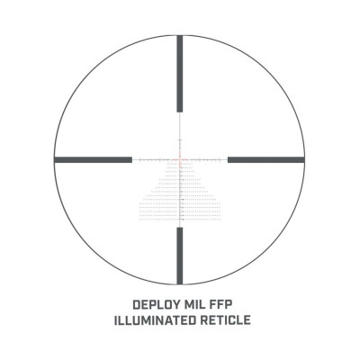Оптичний приціл Bushnell Match Pro 6-24x50 сітка Deploy MIL з підсвічуванням (MP6245BF8)