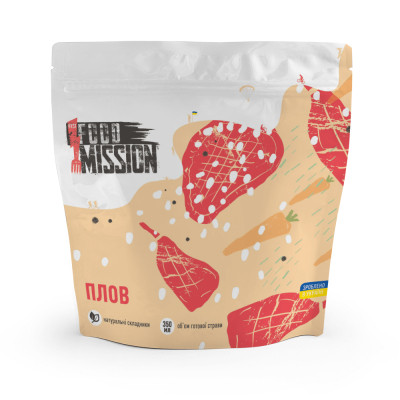 Їжа швидкого приготування Food Mission Плов 100 г (fm.30399)