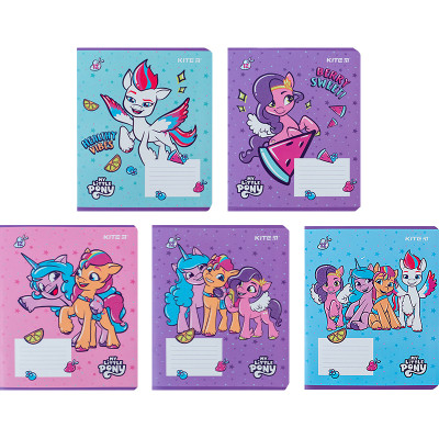 Зошит Kite My Little Pony 12 аркушів, клітинка (LP24-232)