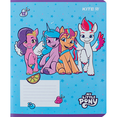 Зошит Kite My Little Pony 12 аркушів, клітинка (LP24-232)