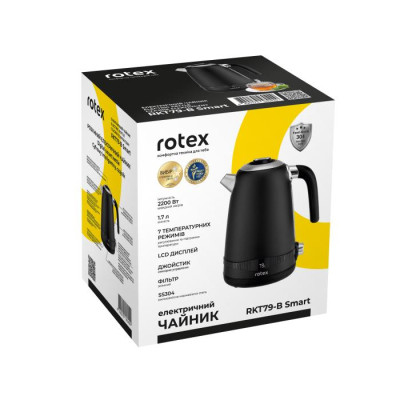 Електрочайник Rotex RKT79-B Smart