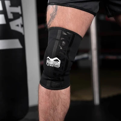Фіксатор коліна Phantom Grappling Black S/M (пара) (PHKG2037-SM)