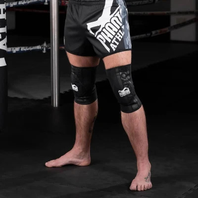 Фіксатор коліна Phantom Grappling Black S/M (пара) (PHKG2037-SM)