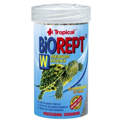 Корм для черепах Tropical Biorept W для земноводних і водних черепах 100 мл/30 г (5900469113639)